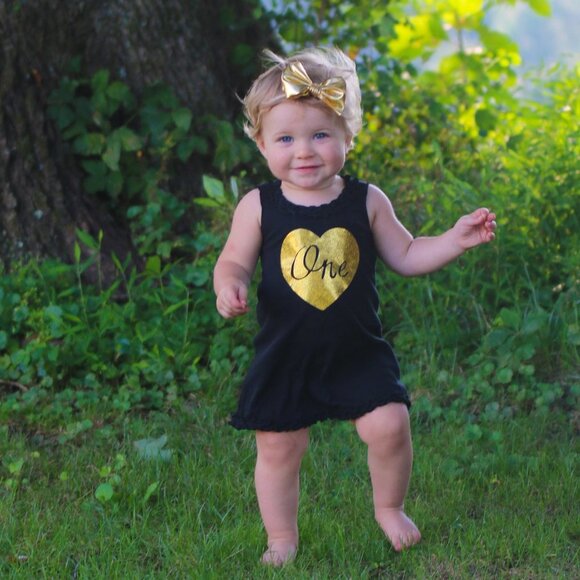 First Birthday Dress Baby Girl - Picture 3 of 9